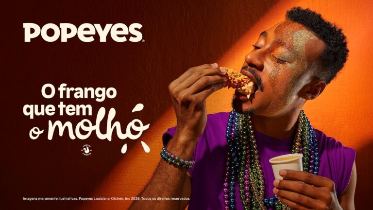 Popeyes conecta Mardi Gras ao Carnaval brasileiro em ativações e convida foliões a buscarem o balde