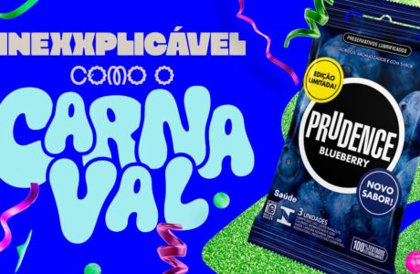 Prudence lança camisinha sabor blueberry inspirada no espírito livre do Carnaval