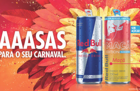 Red Bull estará presente nos Carnavais brasileiros com o novo Red Bull Maçã Edition Sugarfree