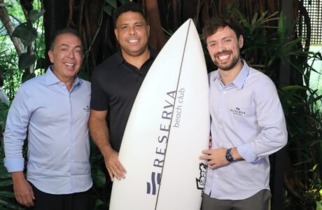 Ronaldo Nazário é anunciado como sócio do Reserva Beach Club, novo clube de ondas em Alphaville