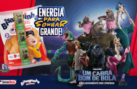 Seven Boys e Sony Pictures se unem para o lançamento da animação Um cabra bom de bola