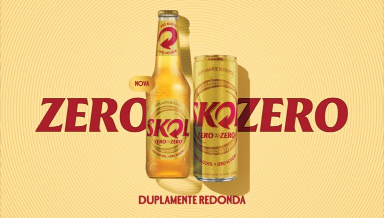 Skol cerveja zero álcool e zero açúcar do Brasil (1)
