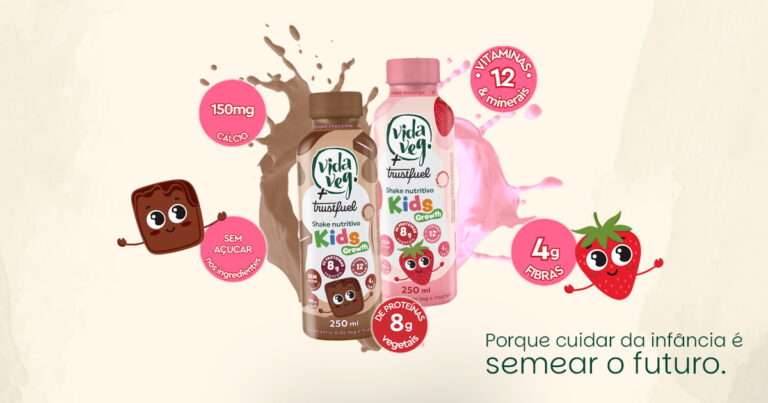 Vida Veg lança linha infantil e entra no canal farma