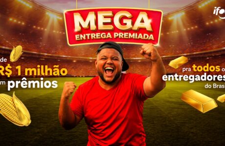 iFood vai distribuir mais de R$ 1 milhão em prêmios para entregadores de todo o Brasil