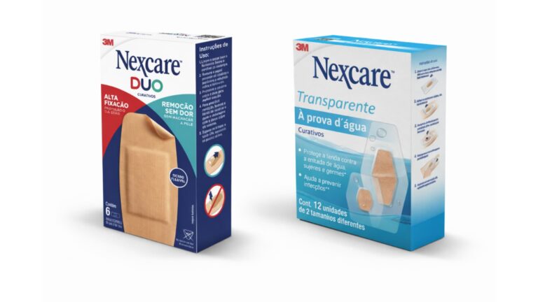A tecnologia Nexcare 3m lançamento