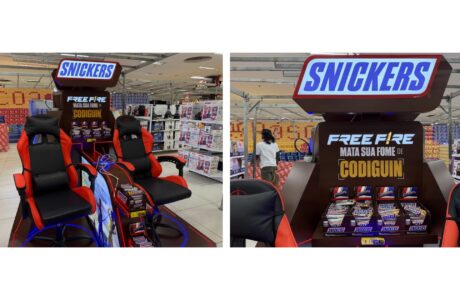 Americanas e Mars transformam experiência de Páscoa com ativação gamer inédita de Snickers e Free Fire