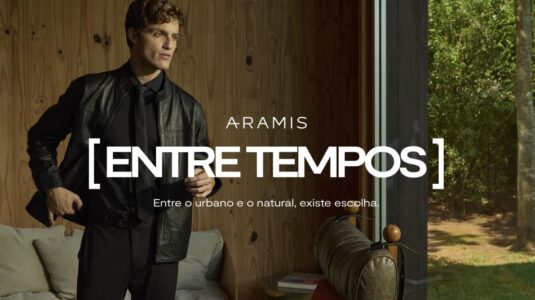 Aramis anuncia lançamento da coleção “Entre Tempos” para o Inverno 2026