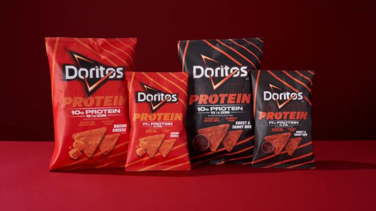 Aumente a crocância Doritos Protein traz um sabor marcante para os EUA