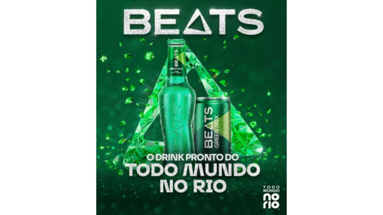 Beats Green Mix é o drink pronto oficial do Todo Mundo no Rio com show da Shakira