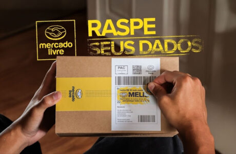 Campanha Raspe seus dados Mercado Livre
