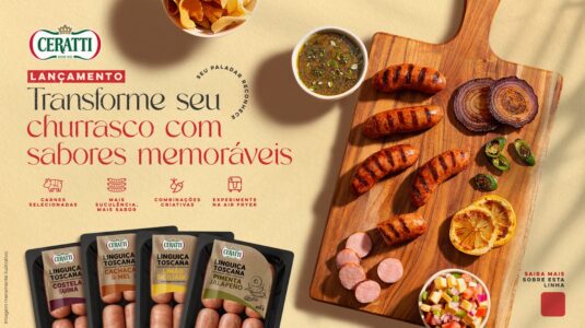Ceratti lança nova linha de linguiças toscanas