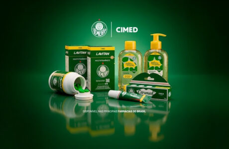 Cimed e Palmeiras levam a parceria para além do campo e apresentam linha de produtos licenciados