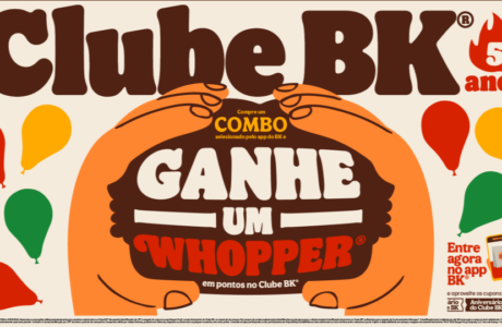 Clube BK® celebra 5 anos no mês do consumidor com um ano de Whopper® e ofertas especiais