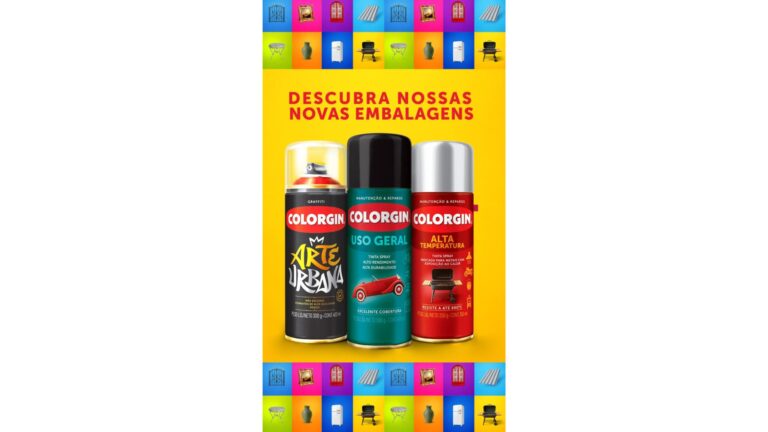 Colorgin se reinventa e fortalece sua presença no ponto de venda