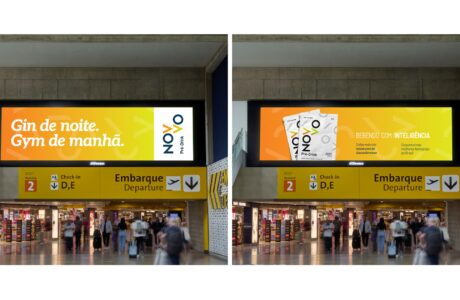 Com criação da We, Novvo Bem Estar invade aeroportos para falar de uma manhã sem ressaca