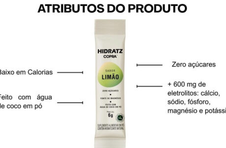 Copra avança no mercado de bebidas funcionais e lança Hidratz, isotônico em pó à base de água de coco