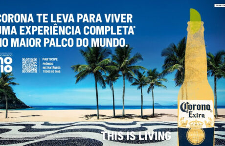 Corona leva fãs para o melhor lugar do show de Shakira em Copacabana