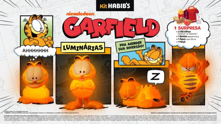 Garfield chega aos Kits do Habib's e Ragazzo com Luminárias Exclusivas e Brinde Premium (1)
