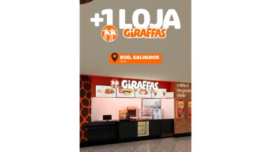 Giraffas inaugura segunda unidade em Salvador e reforça expansão na Bahia