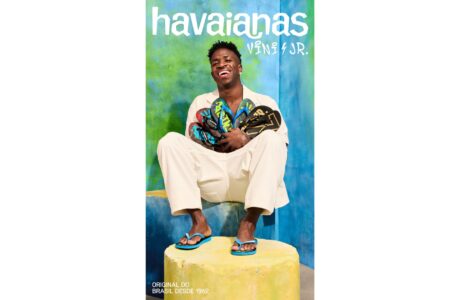 Havaianas e Vini Jr. colocam o estilo brasileiro em destaque, reforçando o espírito criativo do Brasil no mundo