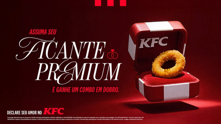 KFC convida brasileiros a oficializar o com anel de cebola e lança linha Onion Lovers