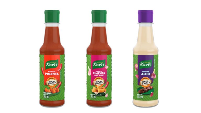 Knorr apresenta nova identidade visual de sua linha de molhos de pimenta e alho (1)