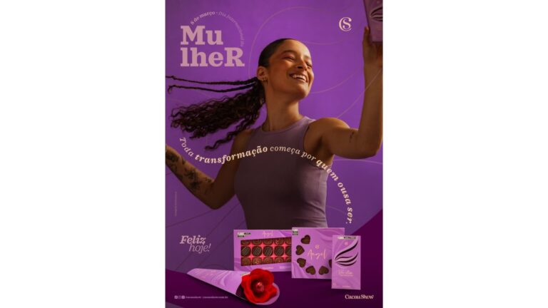 Linha Angel da Cacau Show aposta em sofisticação e mensagens de valorização para o Dia da Mulher