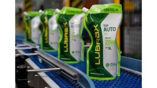 Lubrax lança embalagem com 65% menos plástico e avança na inovação do mercado de lubrificantes