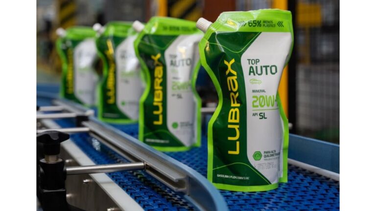 Lubrax lança embalagem com 65% menos plástico e avança na inovação do mercado de lubrificantes