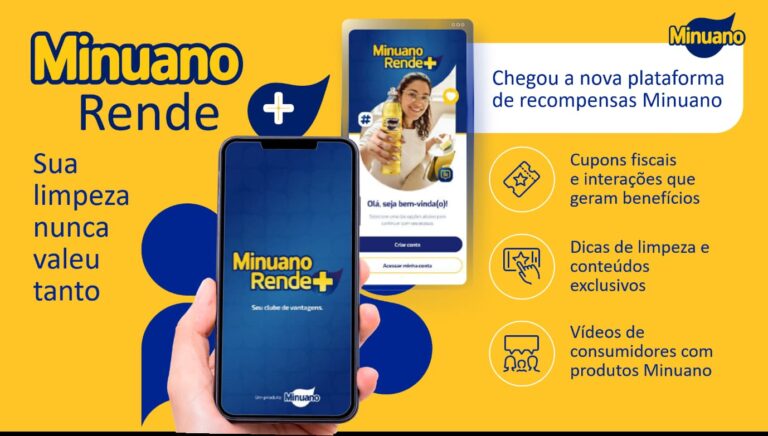Minuano lança app Rende+ e aposta em plataforma digital para engajamento e fidelização do consumidor