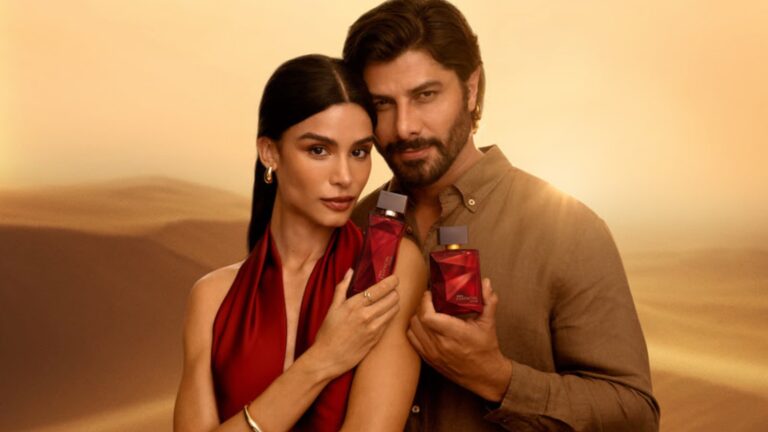 Natura lança Essencial Safran, fragrância que une o luxuoso açafrão da perfumaria árabe com o ishpink
