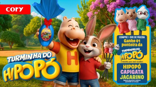 Ovo de Páscoa do Hipopó retorna ao mercado em edição limitada