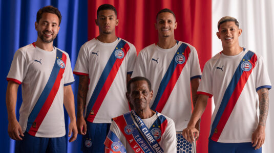 PUMA e Esporte Clube Bahia SAF lançam novo uniforme HOME para a temporada 2026