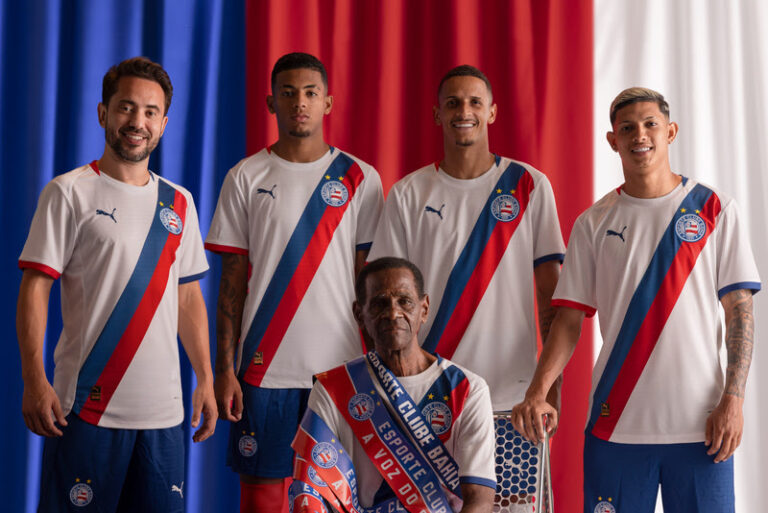 PUMA e Esporte Clube Bahia SAF lançam novo uniforme HOME para a temporada 2026