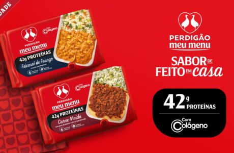 Perdigão Meu Menu apresenta novas refeições completas e hiper proteicas, com 42g por porção e preparo rápido (1)