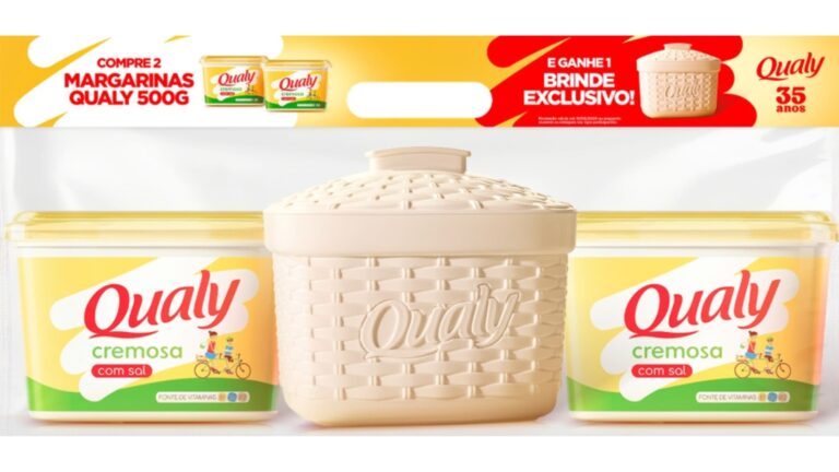 Qualy relança porta-pote de margarinas dos anos 90 em comemoração ao seu aniversário de 35 anos