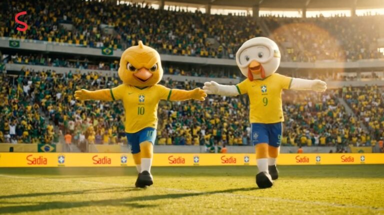 Sadia reforça presença na Seleção Brasileira com filmes estrelados por Lek Trek e Canarinho