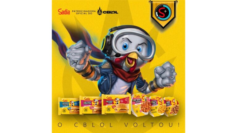 Sadia renova patrocínio ao CBLOL com ações que reforçam conexão com a comunidade gamer