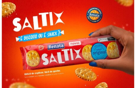 Selmi amplia portfólio da marca Renata com o lançamento do biscoito Saltix