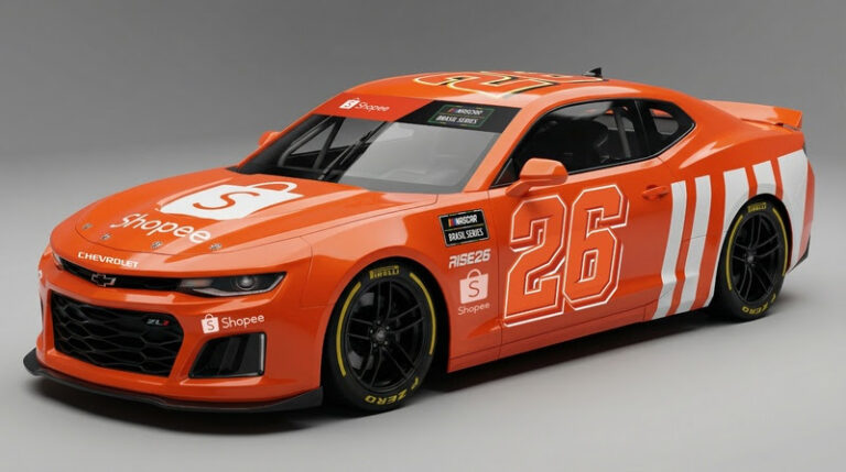 Shopee acelera com a NASCAR Brasil e será patrocinadora da temporada 2026