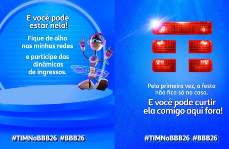 TIM promove festa do líder no BBB e recria ação em São Paulo