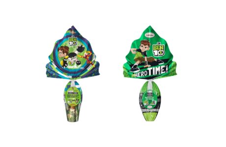 Top Cau apresenta ovos de Páscoa inspirados em Ben 10