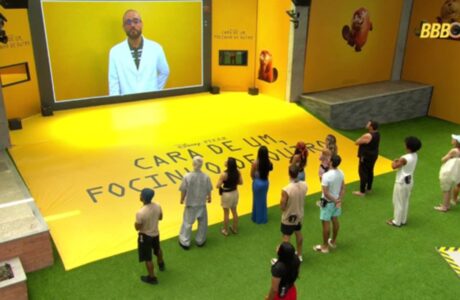 ação de Cara de Um, Focinho de Outro no Big Brother Brasil!