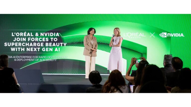 A L'Oréal e a NVIDIA se unem para potencializar a beleza com inteligência artificial de última geração