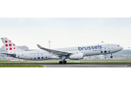 Aeronave da frota Brussels Airlines (Divulgação)