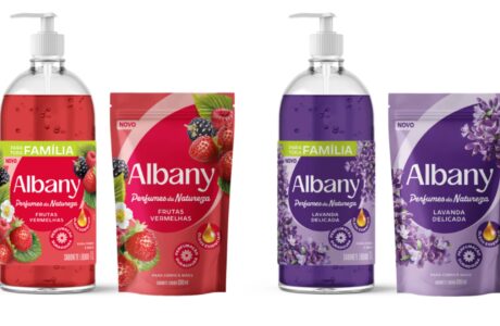 Albany lança sabonetes líquidos e amplia a linha Perfumes da Natureza