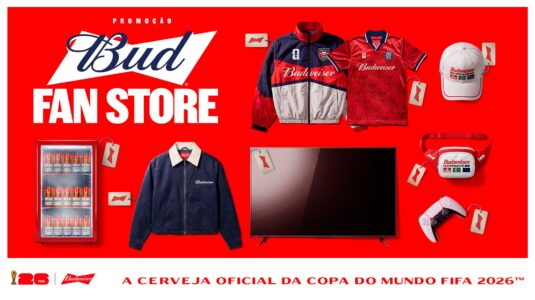 Budweiser lança promoção com milhares de prêmios instantâneos para a Copa do Mundo FIFA™ 2026
