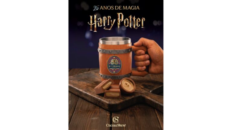 Cacau Show prepara ação especial para celebrar a ButterBeer no Brasil