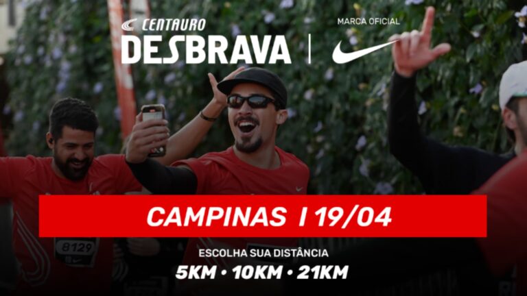Centauro Desbrava desembarca em Campinas com meia maratona, revezamento e festival de esporte