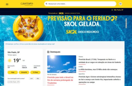 Climatempo e Skol utilizam inteligência de dados e geolocalização em campanhas para os feriados
